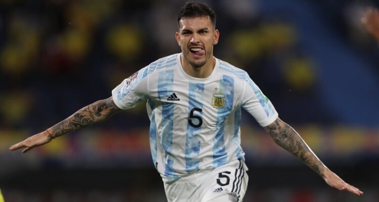 Argentina x Chile na Copa América 2021.