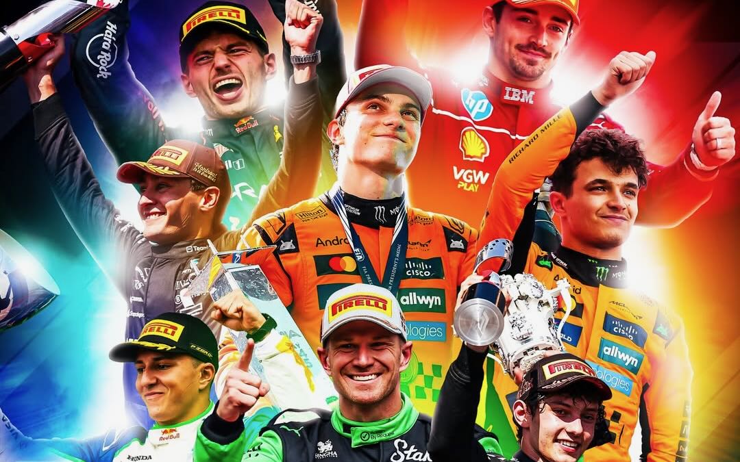 Apostas F1 2025 - Pilotos favoritos nos palpites Fórmula 1