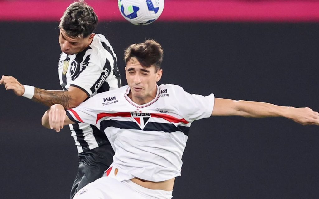 Palpite São Paulo x Botafogo – Brasileirão 2025