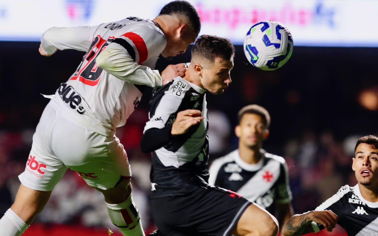 Palpite Vasco x São Paulo – Brasileirão 2025 – 2/11