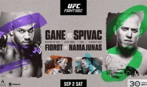 Melhores Apostas para Gane x Spivak no UFC Fight Night