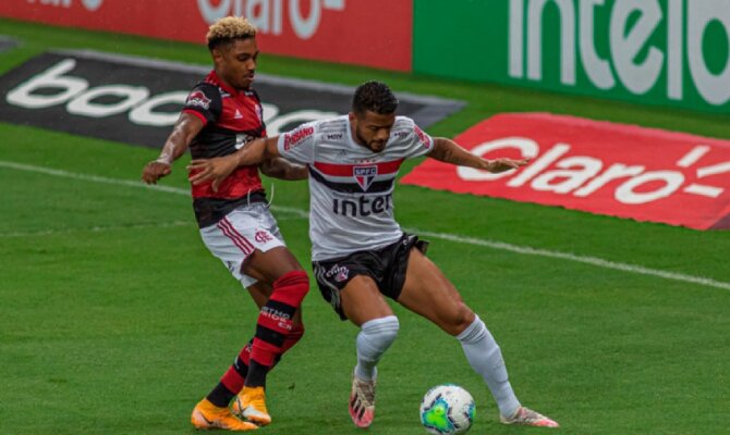 Flamengo x São Paulo, Brasileirão 2021