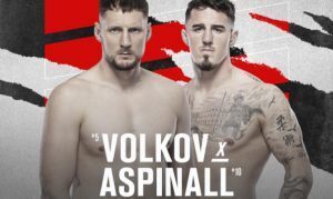 Apostas UFC Londres: Palpite Em Volkov x Aspinall