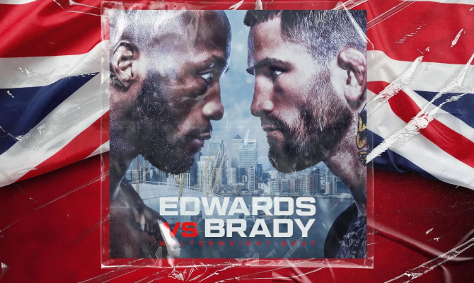 Prognóstico de Aposta Edwards x Brady, UFC Fight Night