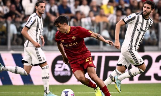 Melhores Apostas em Roma x Juventus na Série A 22/23