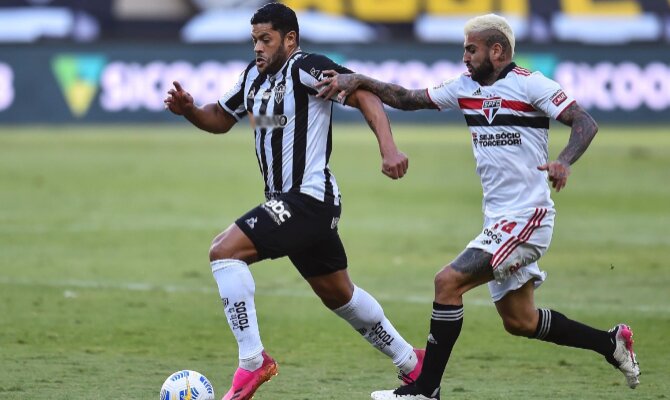 São Paulo x Atlético-MG, Brasileirão 2021'