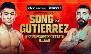 Melhores Apostas para Song x Gutiérrez no UFC Fight Night