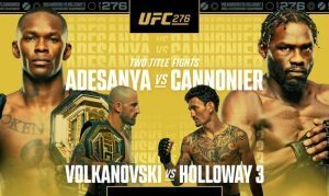 UFC 276: Apostas Para As Duas Disputas De Cinturões