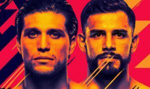 UFC Fight Night – Apostas Para Ortega x Rodriguez